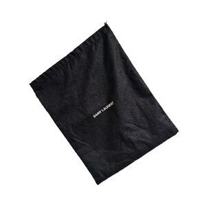 Saint Laurent Black Drawstring Dust Bag